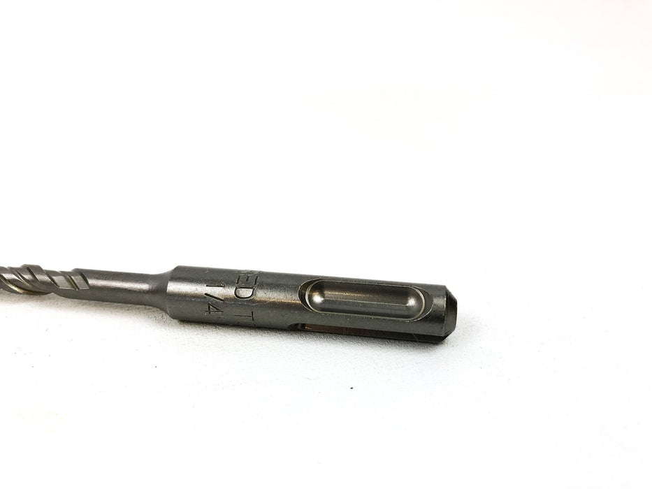 5pk Hammer Drill Bit 1/4" x 6" SDS Plus Carbide Tip 3.65" LOC Concrete Masonry 5