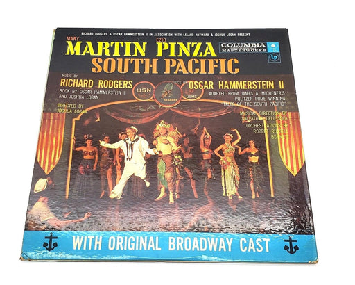 Mary Martin Martin Pinza South Pacific 33 RPM LP Record Columbia 1957 2