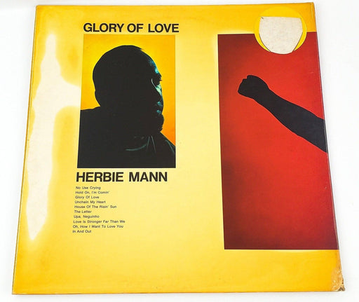 Herbie Mann Glory Of Love Record 33 RPM LP SP-3003 A&M 1967 2