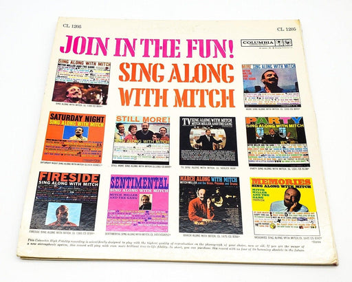 Mitch Miller And The Gang Christmas Sing-Along 33 RPM LP Record Columbia 1958 2