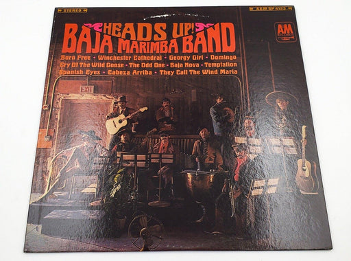 Baja Marimba Band Heads Up! 33 RPM LP Record A&M 1967 1