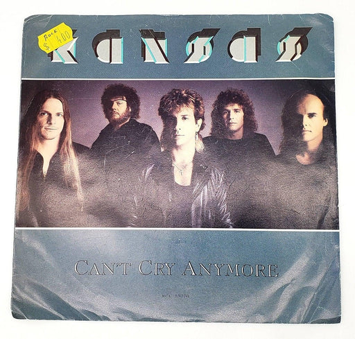 Kansas Can't Cry Anymore 45 RPM Single Record MCA Records 1987 PROMO MCA-53070 1