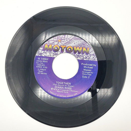 Diana Ross It's My Turn 45 RPM Single Record Motown 1980 M 1496F 2