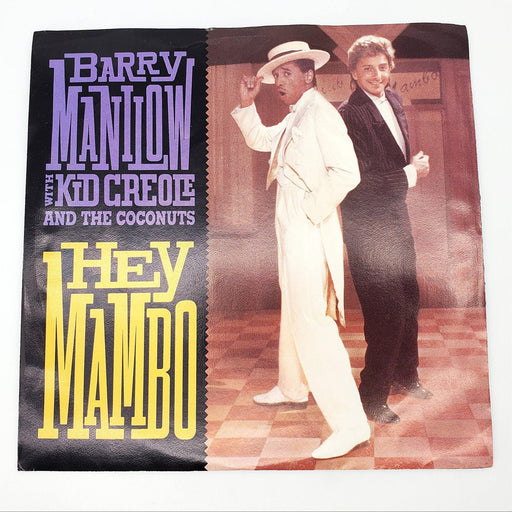 Barry Manilow & Kid Creole Hey Mambo Single Record Arista 1988 AS1-9666 1