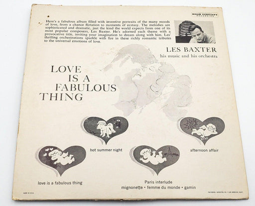 Les Baxter Love Is A Fabulous Thing Record 45 RPM EP EAP Capitol Records 1958 2