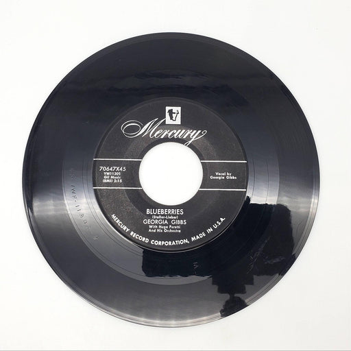 Georgia Gibbs Sweet And Gentle Single Record Mercury 1955 70647-X45 2
