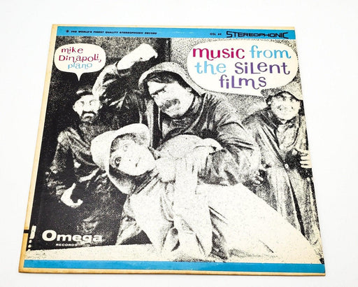 Mike Di Napoli Music From The Silent Films 33 RPM LP Record Omega Records 1