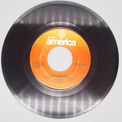 Parchis Cumpleanos Feliz Record 45 RPM Single 01.10.1958 Discos America 1982 1