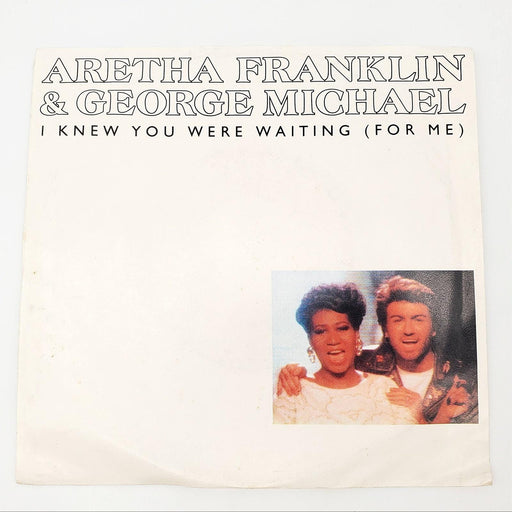 Aretha Franklin I Knew You Were Waiting For Me Single Record Arista 1987 1