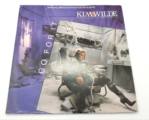 Kim Wilde Go For It 45 RPM Single Record MCA Records 1984 MCA-52513 POSTER 1