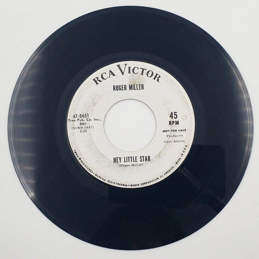 Roger Miller If You Want Me To 45 RPM Single Record RCA 1960 Promo 1