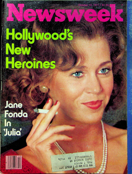Newsweek Magazine Oct 10 1977 Jane Fonda Julia Birmingham Alabama Bomber Arrest 1