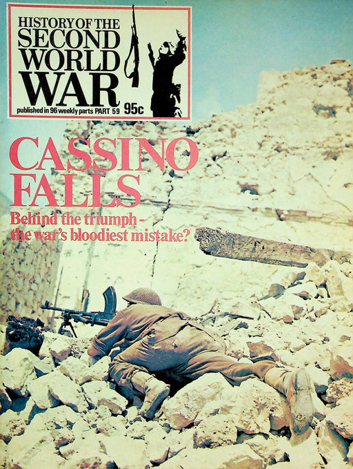 History Second World War WW2 Magazine 1974 Part 59 Cassino Falls Drive to Rome 1