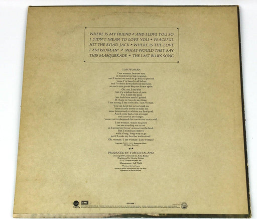 Helen Reddy I Am Woman Record 33 RPM LP ST-11068 Capitol Records 1972 2