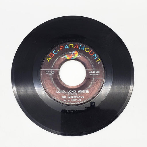 The Impressions Amen 45 RPM Single Record ABC-Paramount 1964 45-10602 2