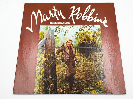 Marty Robbins This Much A Man 33 RPM LP Record Decca 1972 1