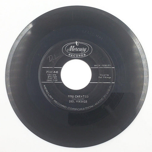 Del Vikings You Cheated 45 RPM Single Record Mercury 1958 1