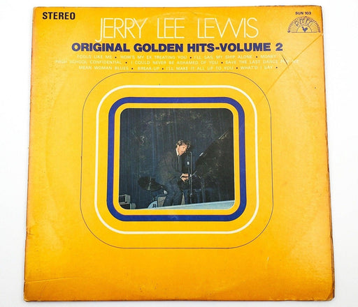 Jerry Lee Lewis Original Golden Hits - Volume 2 33 RPM LP Record Sun 1969 1
