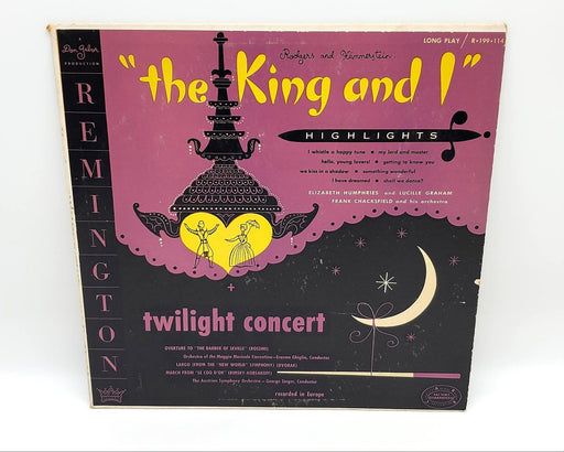 Frank Chacksfield King And I 33 RPM LP Record Remington R-199-114 1