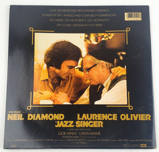 Neil Diamond The Jazz Singer Soundtrack Record 33 RPM LP Capitol Records 1980 2