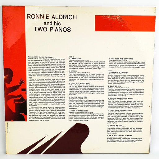 Ronnie Aldrich And His Two Pianos Record 33 RPM LP SP 44018 London 1962 2