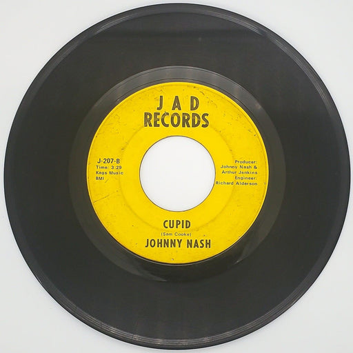 Johnny Nash Hold Me Tight Record 45 RPM Single J-207-A JAD 1968 2