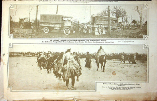 1916 Deutfches Journal German American Newspaper March 19 Serbian Retreat 2