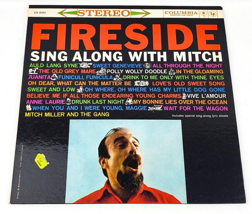 Mitch Miller Fireside Sing Along With Mitch Record LP CS 8184 Columbia 1959 1