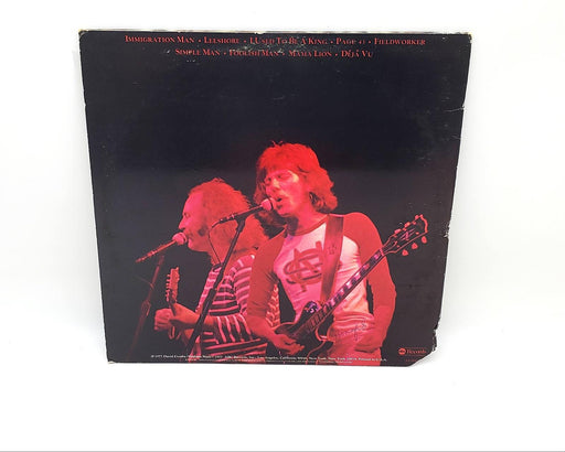 Crosby & Nash Live 33 RPM LP Record ABC Records 1977 AA-1042 2