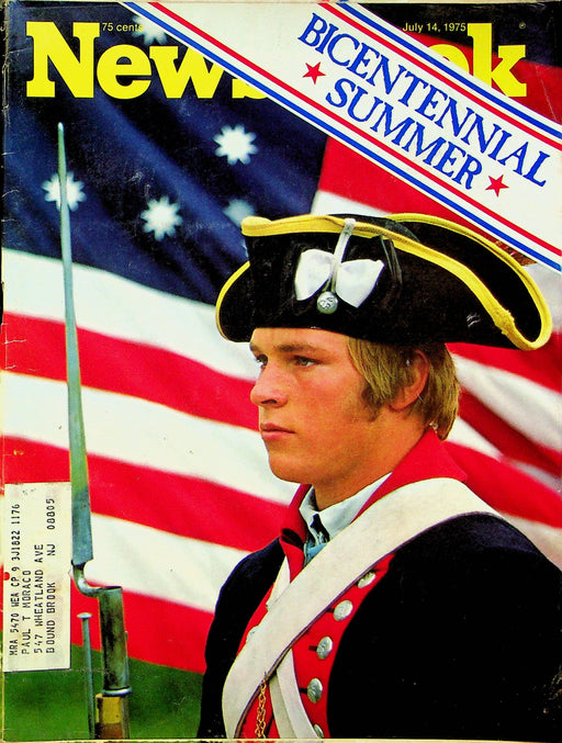 Newsweek Magazine July 14 1975 America Bicentennial Summer New Jersey Stink City 1