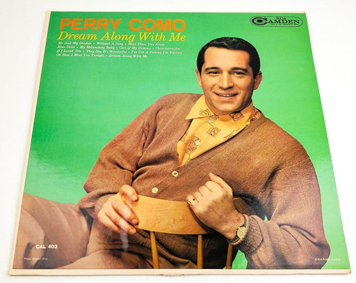 Perry Como Dream Along With Me 33 RPM LP Record RCA 1957 CAL 403 1
