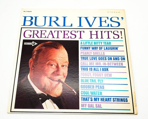 Burl Ives Burl Ives' Greatest Hits! 33 RPM LP Record Decca 1967 DL 74850 1