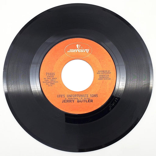 Jerry Butler One Night Affair 45 RPM Single Record Mercury 1972 73335 2