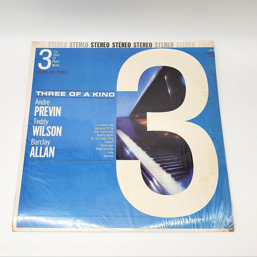 André Previn Three Of A Kind Top Stars Of Piano Music LP Record Design Records 1