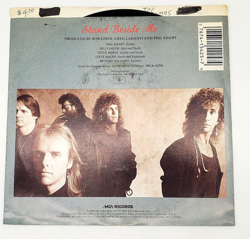 Kansas Stand Beside Me 45 RPM Single Record MCA Records 1988 MCA-53425 2