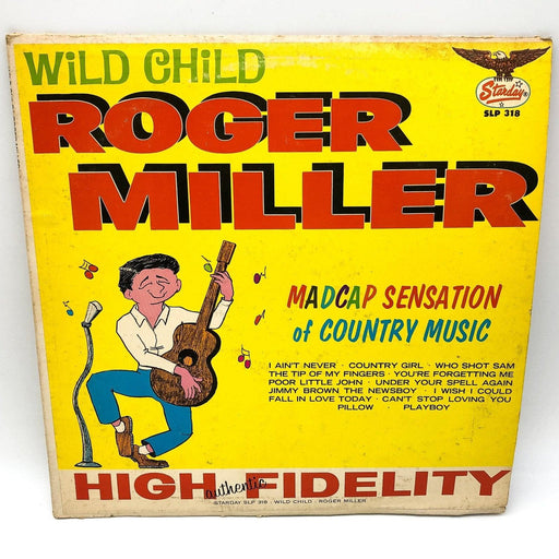 Wild Child Roger Miller Record 33 RPM LP SLP 318 Starday Records 1965 1