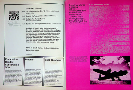 History Second World War WW2 Magazine 1974 Part 60 Raf Raider Destroyed Burma 2