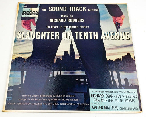 Richard Rogers Slaughter On Tenth Avenue Soundtrack 33 RPM LP Record Decca 1958 1