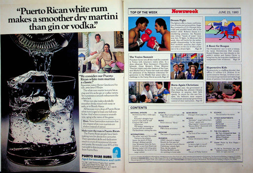Newsweek Magazine June 23 1980 Sugar Ray Leonard Takes On Roberto Duran Boxers 2