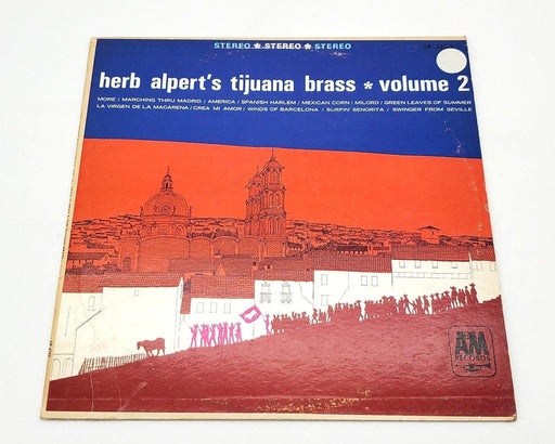 Herb Alpert & The Tijuana Brass Volume 2 33 RPM LP Record A&M 1963 SP 103 Copy 1 1