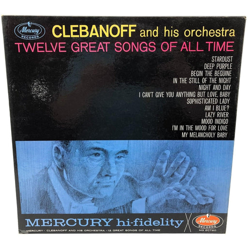Clebanoff Twelve Great Songs of All Time Record 33 LP MG-20720 Mercury 1964 1