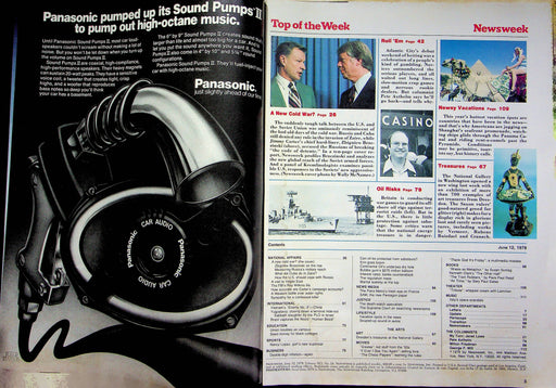 Newsweek Magazine June 12 1978 Atlantic City Gambling Debut Zbigniew Brzezinski 2