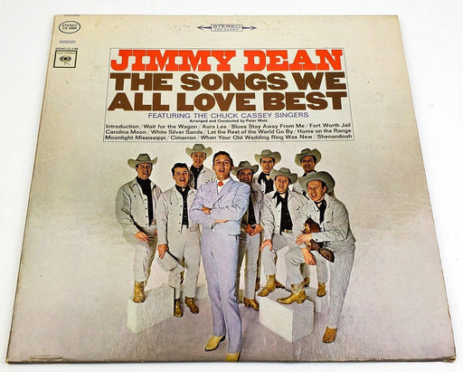 Jimmy Dean The Songs We All Love Best 33 RPM LP Record Columbia 1964 CS 8988 1