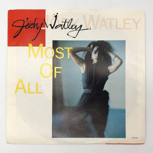 Jody Watley Most of All Record 45 RPM 7" Single MCA-53258 MCA 1988 PROMOTIONAL 1