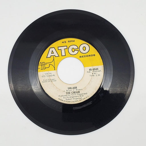 Cream Sunshine Of Your Love 45 RPM Single Record ATCO Records 1968 45-6544 2