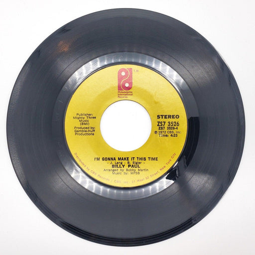 Billy Paul Am I Black Enough For You 45 RPM Single Record Philadelphia 1972 1