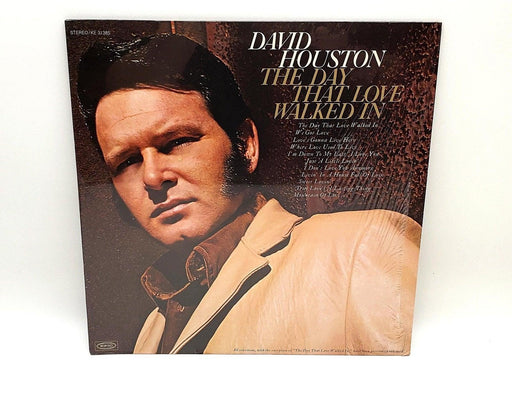 David Houston The Day That Love Walked In 33 RPM LP Record Epic 1972 KE 31385 1