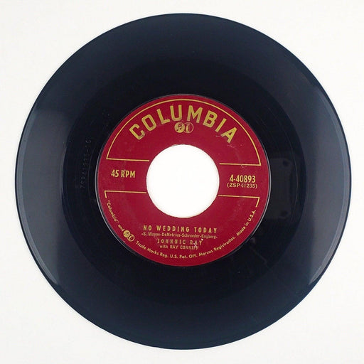 Johnnie Ray Yes Tonight Josephine Record 45 RPM Single 4-40893 Columbia 1957 2