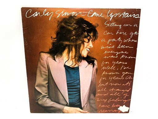 Carly Simon Come Upstairs Record 33 RPM LP BSK 3443 Warner Bros 1980 2