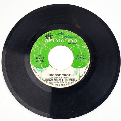 Harlow Wilcox & The Oakies Groovy Grubworm 45 RPM Single Record Plantation 1969 1